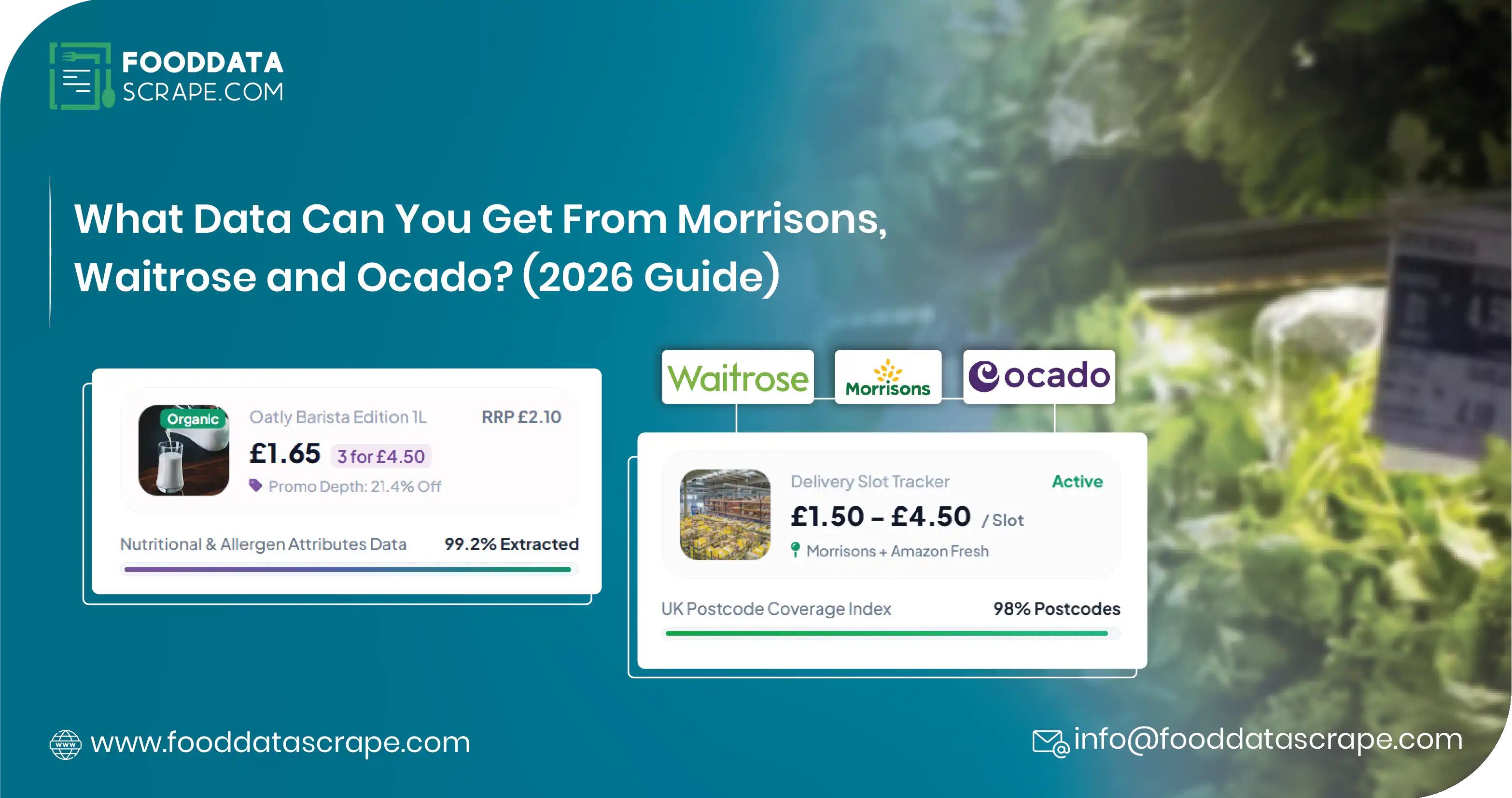Ocado Product Data vs Morrisons & Waitrose (2026 Guide)